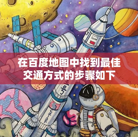 在百度地图中找到最佳交通方式的步骤如下