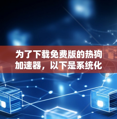 为了下载免费版的热狗加速器，以下是系统化的步骤