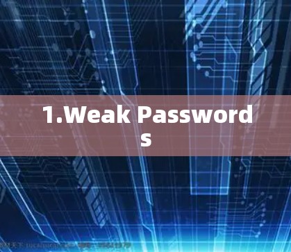1.Weak Passwords