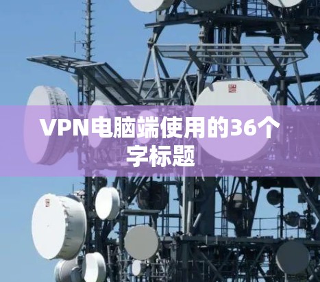 VPN电脑端使用的36个字标题 VPN电脑端使用的36个字标题