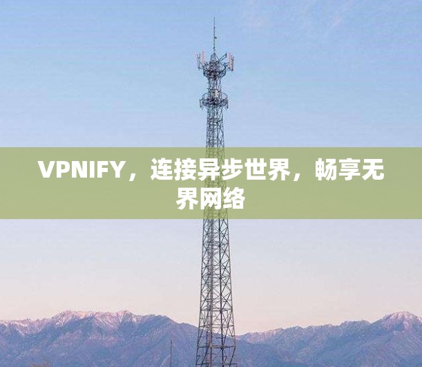 VPNIFY，连接异步世界，畅享无界网络