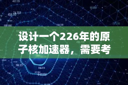 设计一个226年的原子核加速器,需要考虑多种技术突破和优化措施,以减少延迟。以下是一个系统性的解决方案 设计一个226年的原子核加速器,需要考虑多种技术突破和优化措施,以减少延迟。以下是一个系统性的解决方案
